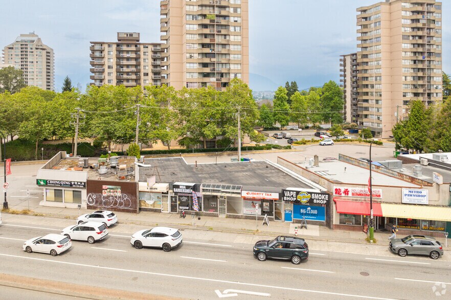 4919-4927 Kingsway, Burnaby, BC à louer - Aérien - Image 3 de 3