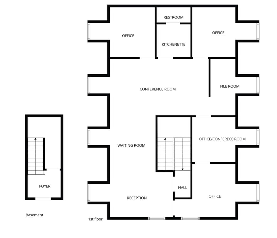 8755-8785 Mathis Ave, Manassas, VA 20110 - Unité 8781 -  - Plan d’étage - Image 1 of 1