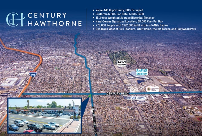 More details for 10001-10025 Hawthorne Blvd, Inglewood, CA - Retail for Sale