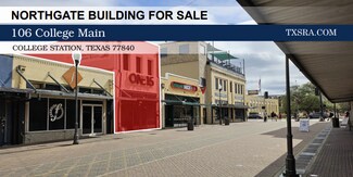 Plus de détails pour 106 College Main, College Station, TX - Commerce de détail à vendre