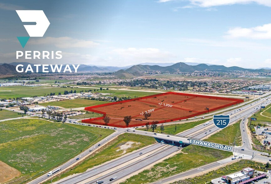 Ethanac Rd & I-215 Fwy, Perris, CA à vendre - Photo du bâtiment - Image 1 de 7