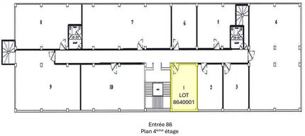 Retail in Ris-Orangis for lease Floor Plan- Image 1 of 3