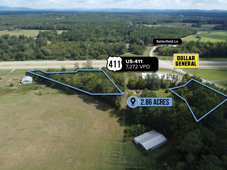 adj. to 235 Satterfield Lane, Gadsden, AL à vendre - Photo du bâtiment - Image 2 de 6