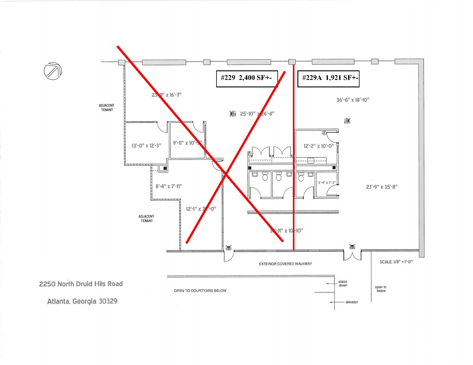 2250 N Druid Hills Rd NE, Atlanta, GA for lease Floor Plan- Image 1 of 4