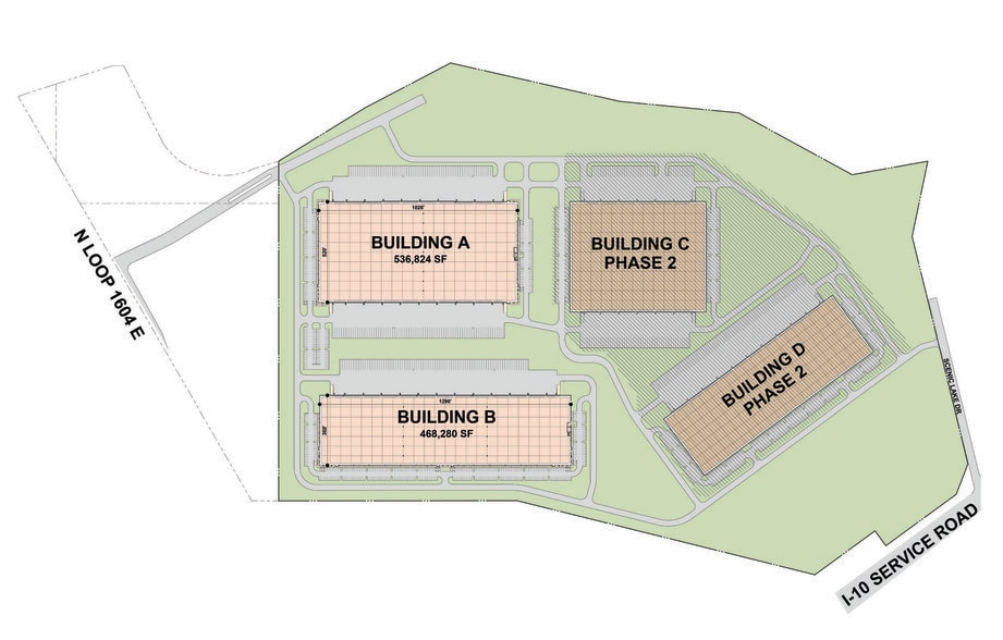 10264 Viewpoint Rdg, Converse, TX for lease - Site Plan - Image 2 of 2