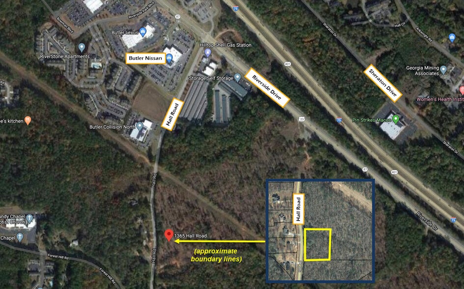 1365 Hall Rd, Macon-Bibb, GA for sale - Primary Photo - Image 1 of 1