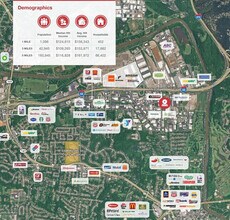 1663-1677 Fenton Business Park Ct, Fenton, MO - Aerial map view