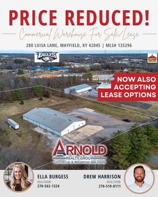 Plus de détails pour 280 Luisa Ln, Mayfield, KY - Industriel à vendre