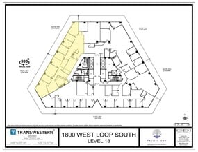 1800 West Loop S, Houston, TX for lease Floor Plan- Image 1 of 1