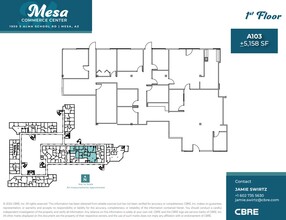 1930 S Alma School Rd, Mesa, AZ à louer Plan d  tage- Image 1 de 4