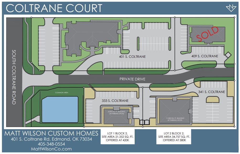 S Coltrane Rd, Edmond, OK à vendre - Photo du bâtiment - Image 2 de 4