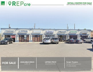 Plus de détails pour 3010 George Dieter Dr, El Paso, TX - Commerce de détail à vendre