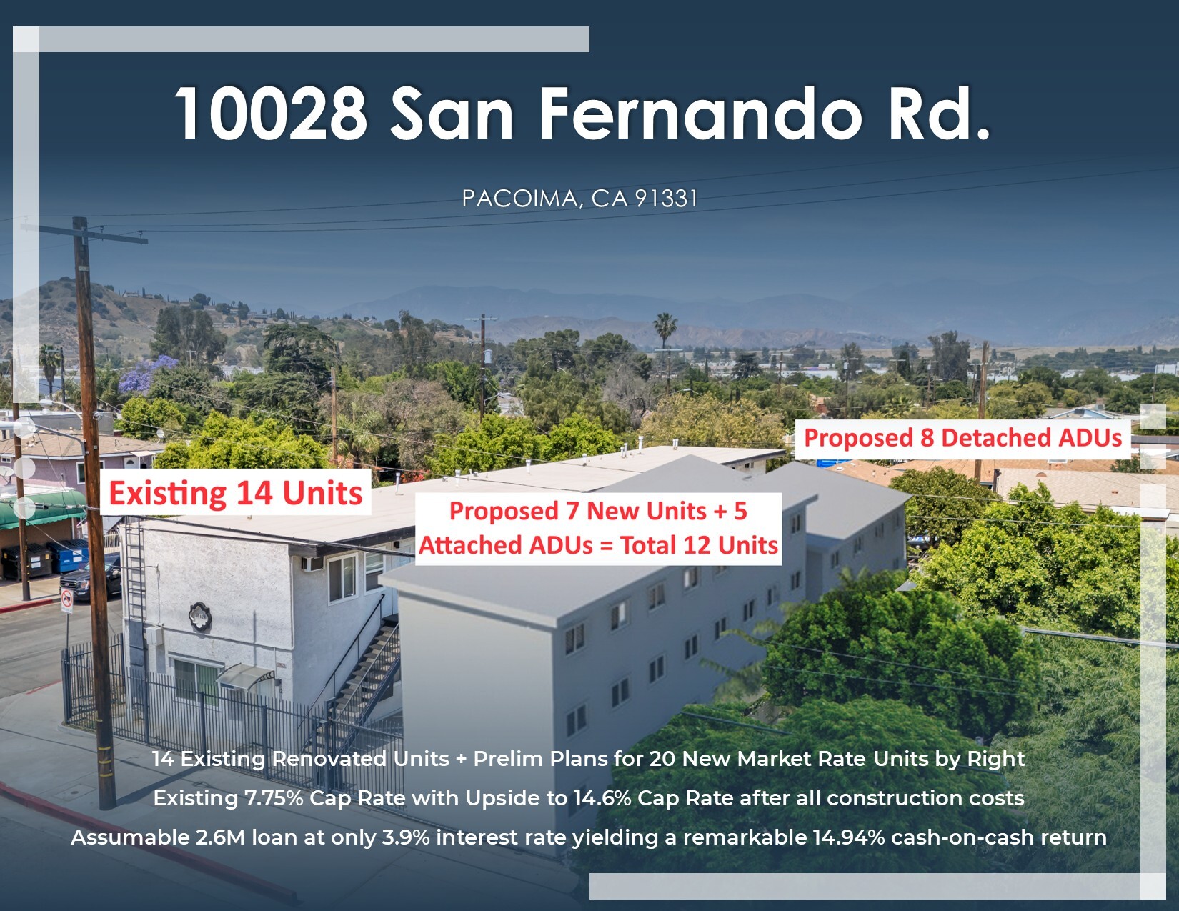10028 San Fernando Rd, Pacoima, CA for sale Building Photo- Image 1 of 18