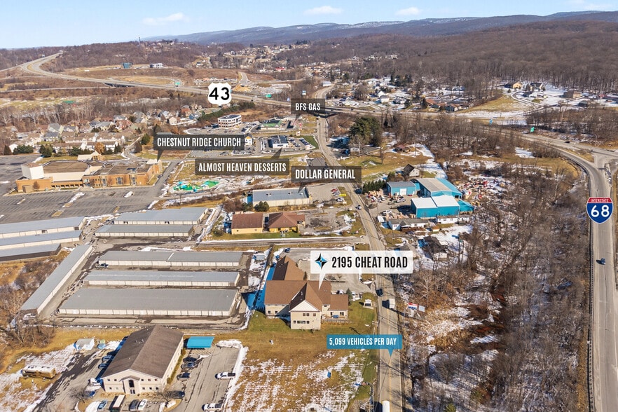 2195 Cheat Rd, Morgantown, WV for lease - Building Photo - Image 2 of 12