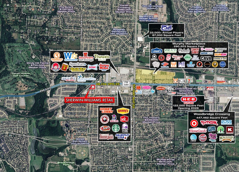 410 E Fm 544, Murphy, TX à vendre - Photo du bâtiment - Image 3 de 9