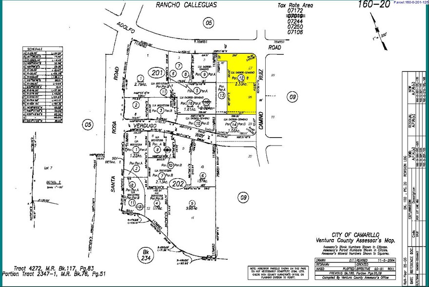 5051 Verdugo Way, Camarillo, CA à louer - Plan cadastral - Image 2 de 7