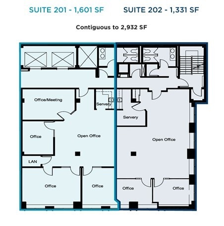 425 University Ave, Toronto, ON for lease Floor Plan- Image 1 of 1