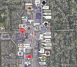 5755 W Maple Rd, West Bloomfield, MI - AERIAL  map view - Image1