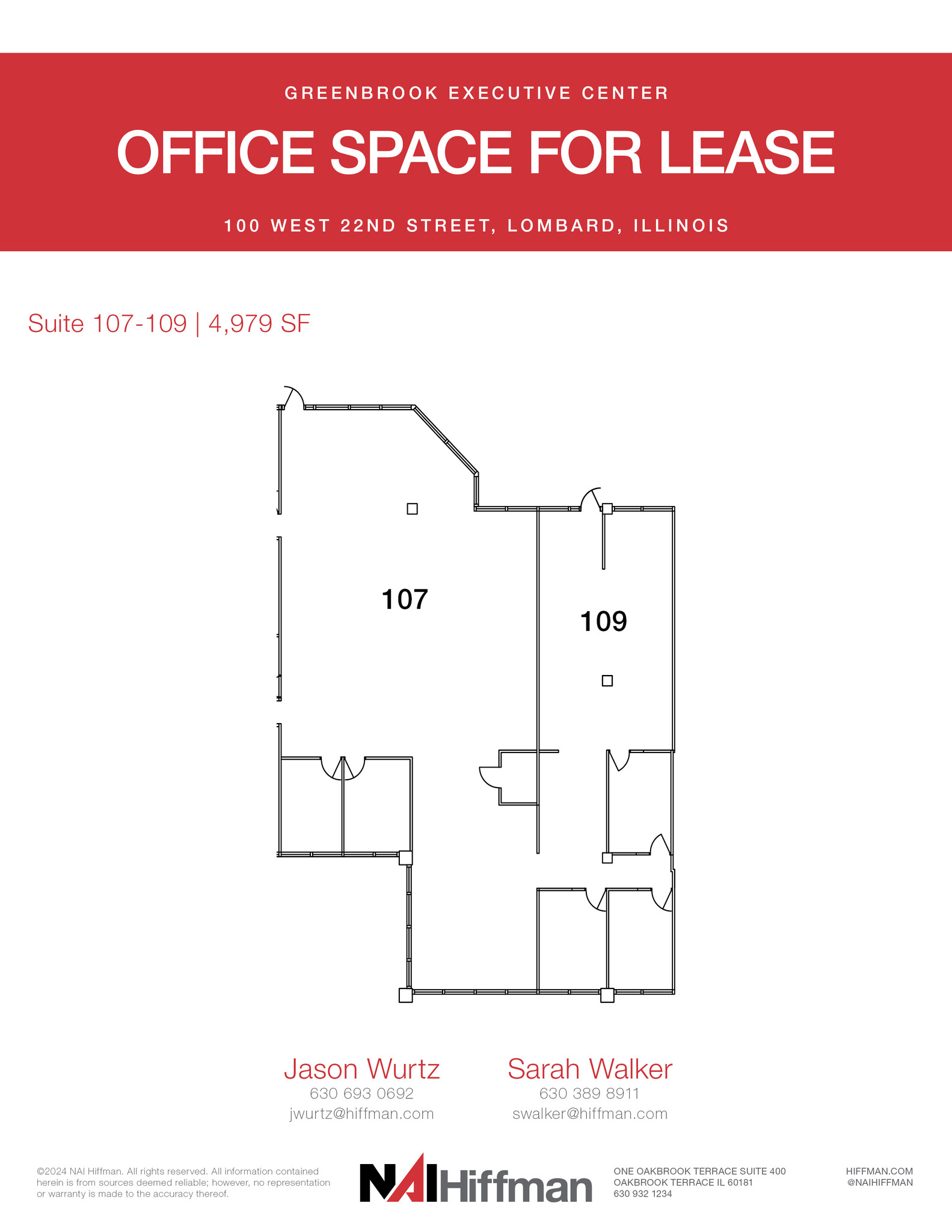 200 W 22nd St, Lombard, IL à louer Plan d  tage- Image 1 de 1