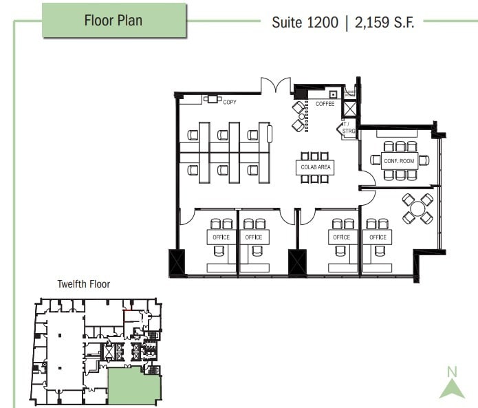 2121 Ponce de Leon Blvd, Coral Gables, FL for lease Floor Plan- Image 1 of 1