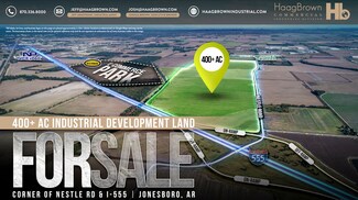 Plus de détails pour Corner of Nestle Rd and I-555, Bay, AR - Terrain à vendre