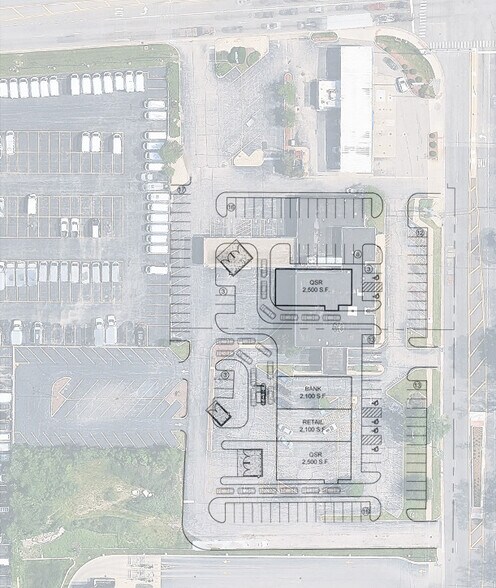 990 N York St, Elmhurst, IL à louer - Plan de site - Image 2 de 3