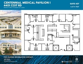 4401 Coit Rd, Frisco, TX à louer Plan d’étage- Image 1 de 1