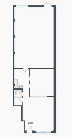 1618 3rd Av W, Vancouver, BC for lease - Floor Plan - Image 2 of 8