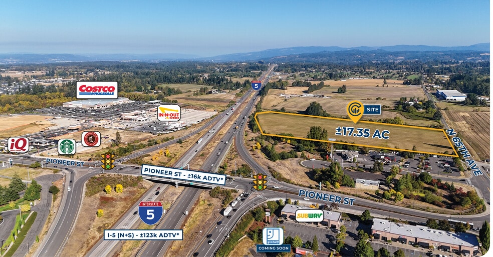N 65th Ave, Ridgefield, WA for lease - Aerial - Image 1 of 4
