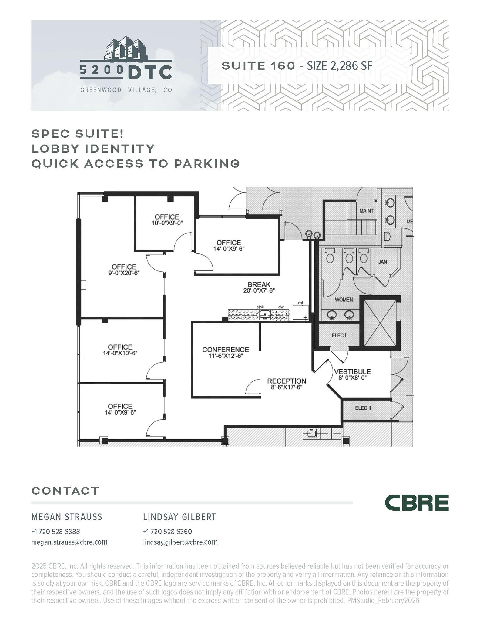 5200 Dtc Pky, Greenwood Village, CO for lease Floor Plan- Image 1 of 1