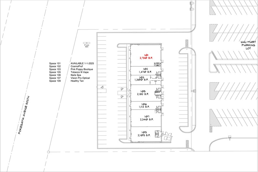 3150 S Pokegama Ave, Grand Rapids, MN à louer - Plan de site - Image 2 de 7