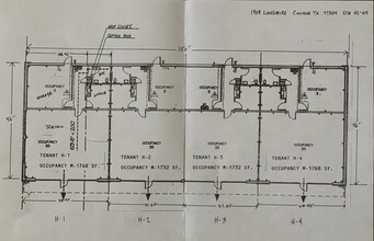 1905 Longmire Rd, Conroe, TX à louer Plan d  tage- Image 1 de 1