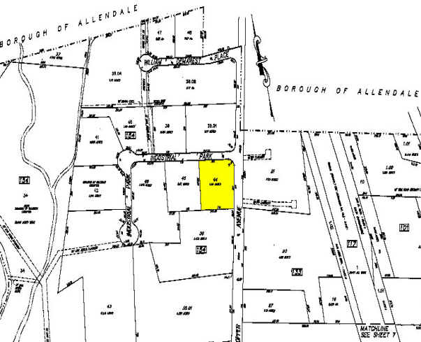150 Hopper Ave, Waldwick, NJ à vendre - Plan cadastral - Image 2 de 6