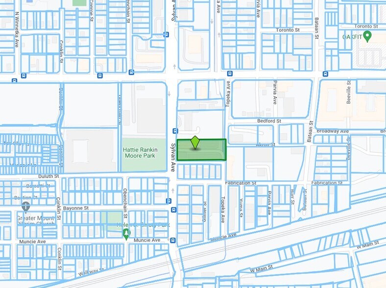 2720 Sylvan Ave, Dallas, TX for lease - Plat Map - Image 3 of 3