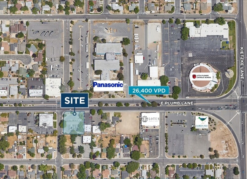 600 E Plumb Ln, Reno, NV à vendre - Photo du bâtiment - Image 2 de 9