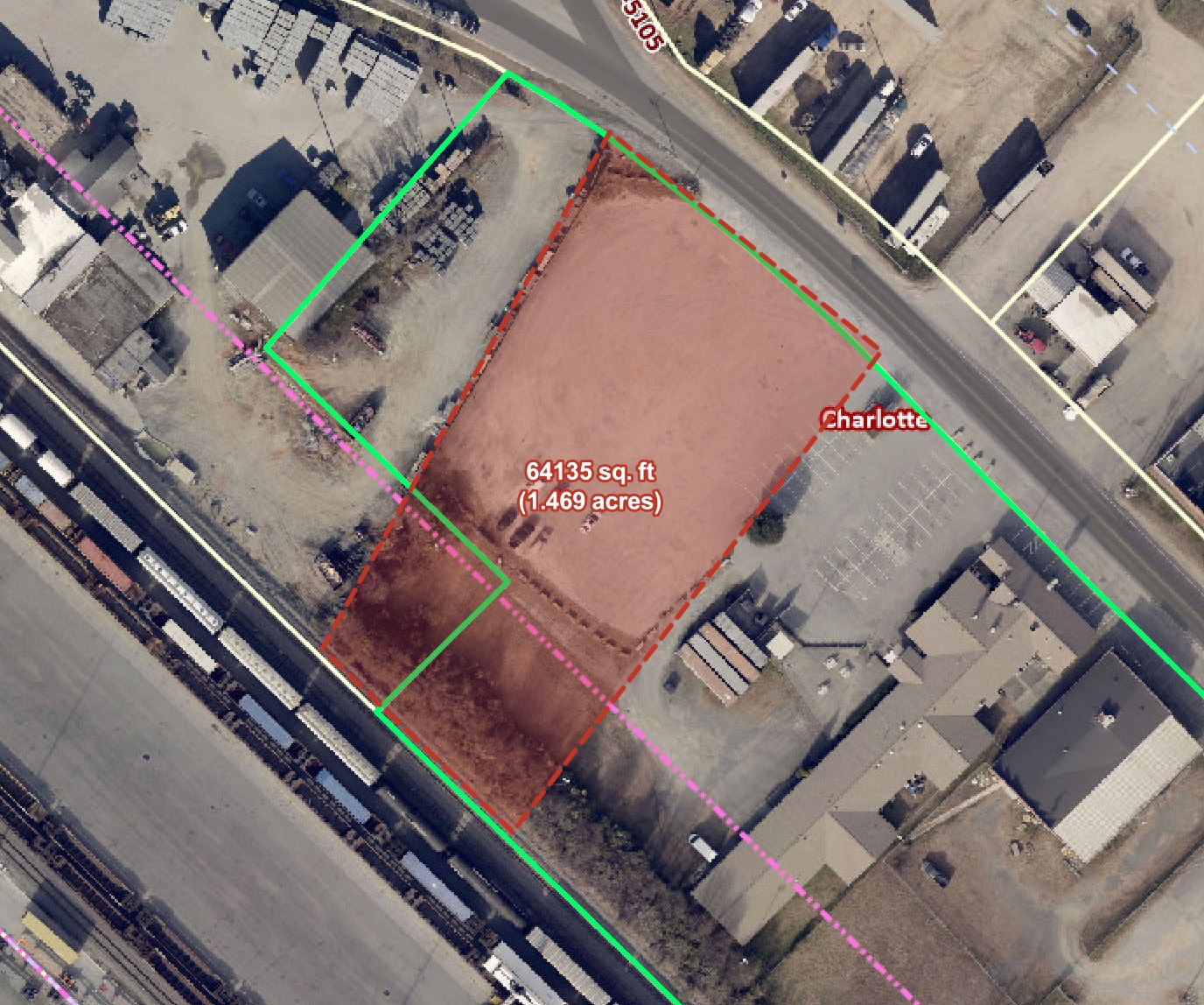 Rozzelles Ferry Rd, Charlotte, NC for lease Aerial- Image 1 of 2