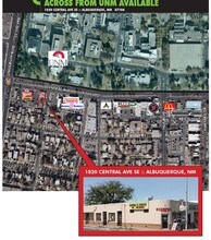 1820 Central Ave SE, Albuquerque, NM - Aerial  map view