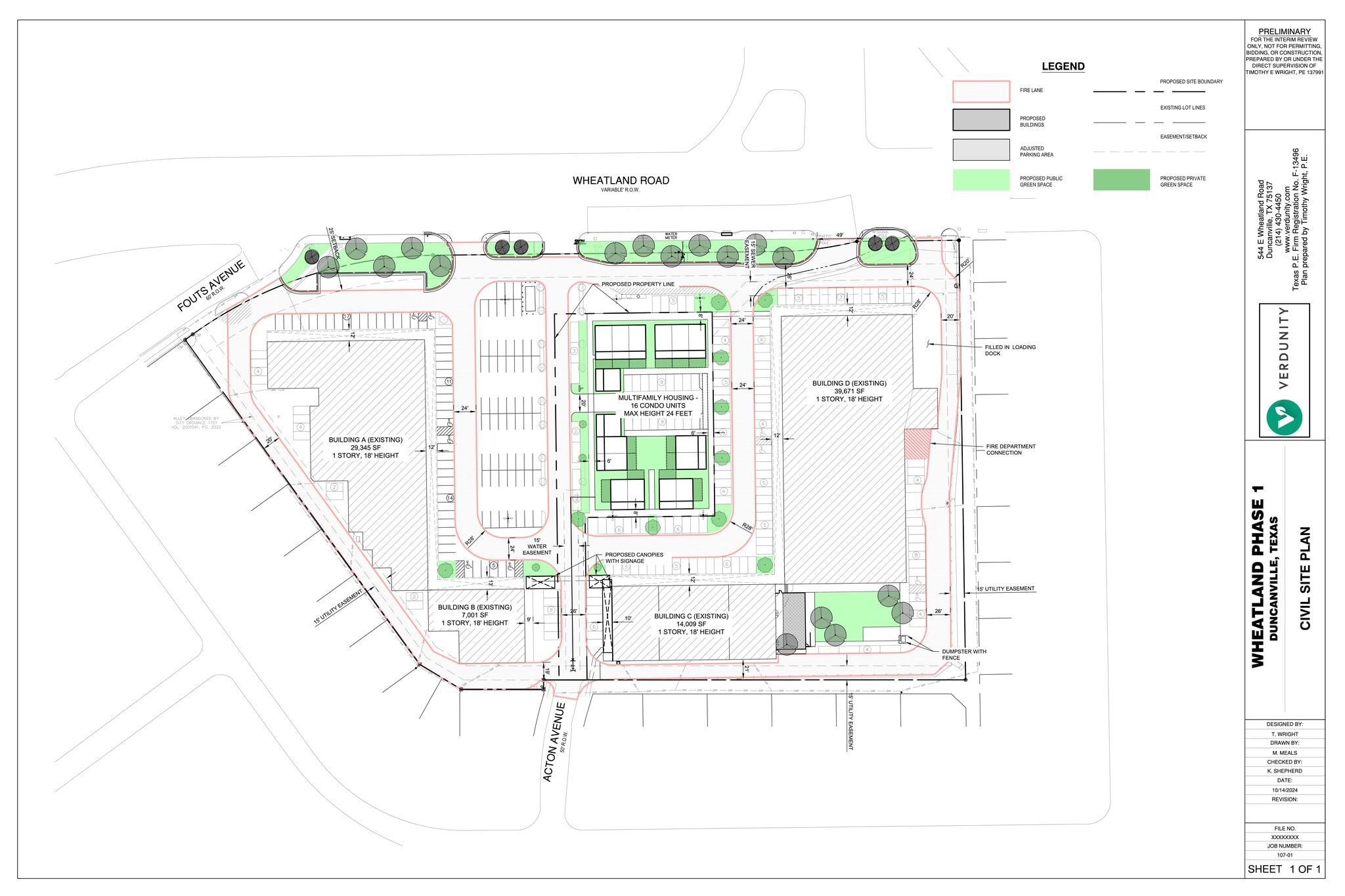 402-544 E Wheatland Rd, Duncanville, TX for lease Site Plan- Image 1 of 25