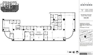 200 Wellington St W, Toronto, ON à louer Plan d’étage- Image 1 de 1