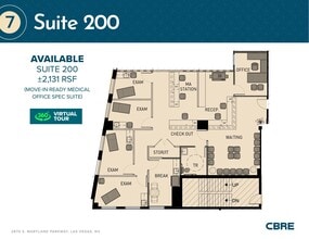 2870 S Maryland Pky, Las Vegas, NV for lease Floor Plan- Image 1 of 1