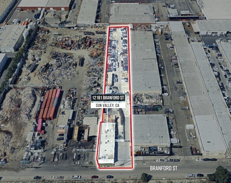12181-12201 Branford St, Sun Valley, CA à vendre Photo du bâtiment- Image 1 de 1