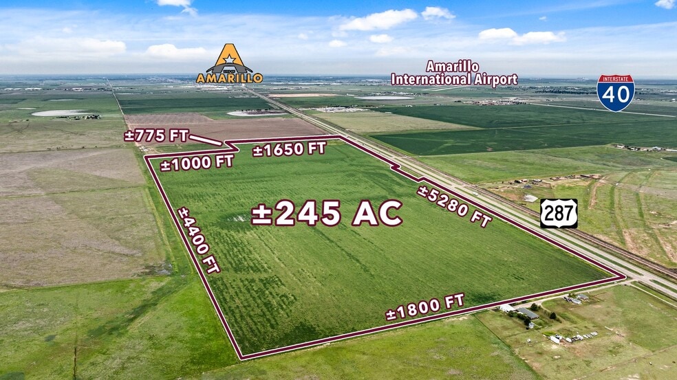 17400 HIGHWAY 287, Amarillo, TX à vendre - Photo du bâtiment - Image 1 de 5