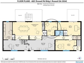 4651 Roswell Rd NE, Atlanta, GA for lease Floor Plan- Image 1 of 3