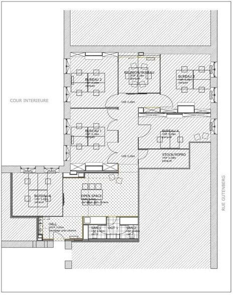 67 Cours De La Liberté, Lyon for lease - Floor Plan - Image 3 of 3