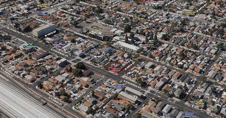 6801 S Figueroa St, Los Angeles, CA for lease - Building Photo - Image 2 of 3