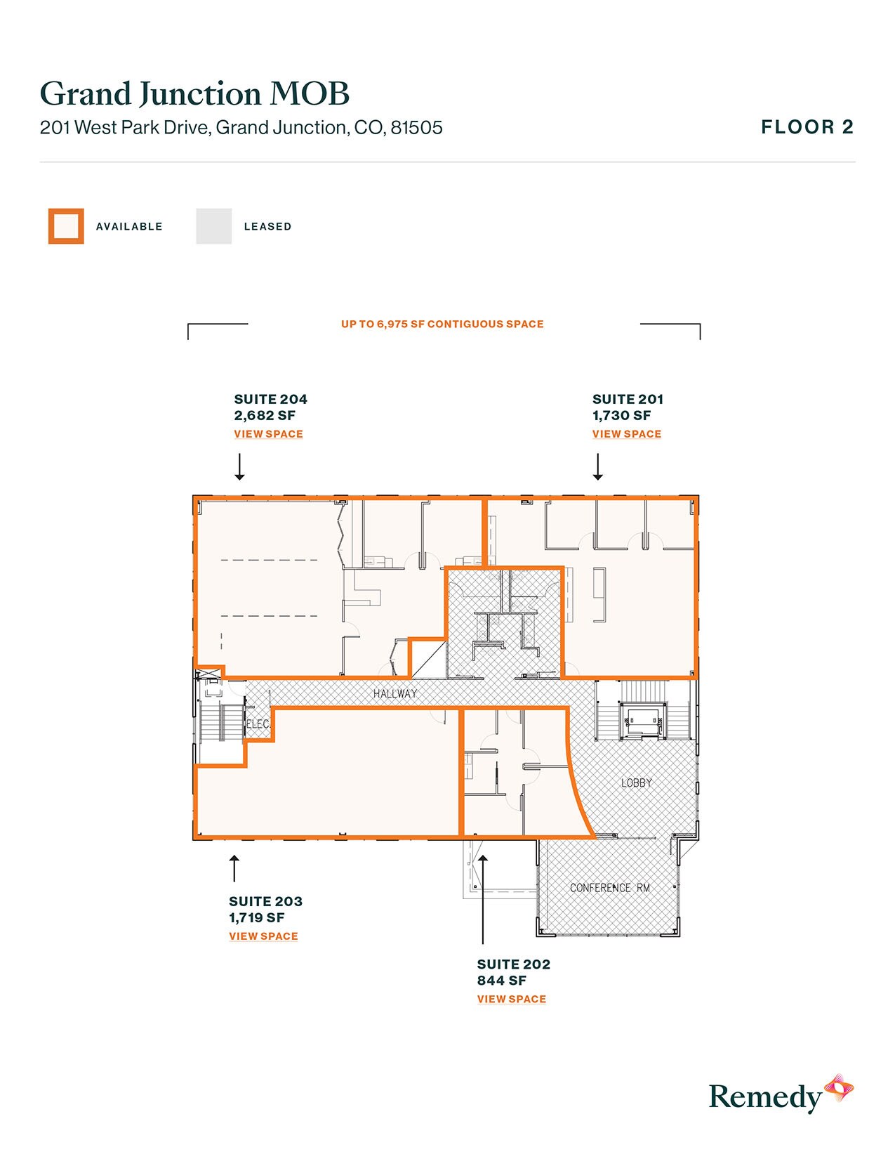 201 W Park Dr, Grand Junction, CO for lease Floor Plan- Image 1 of 1