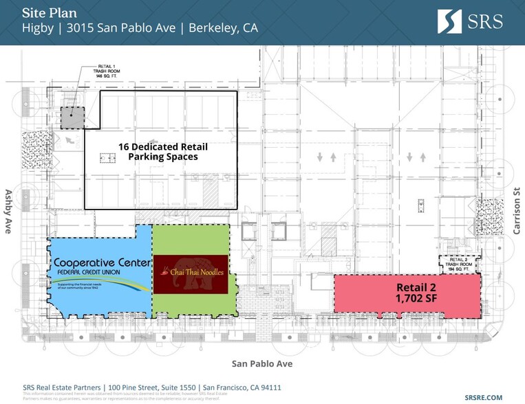 3015 San Pablo Ave, Berkeley, CA à vendre - Plan de site - Image 1 de 1