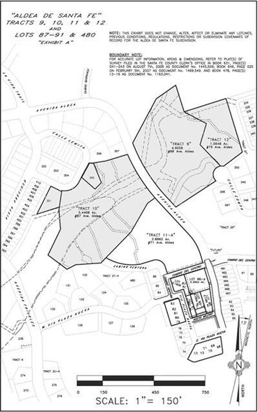 88 Avenida Aldea, Santa Fe, NM à vendre - Plan cadastral - Image 2 de 2