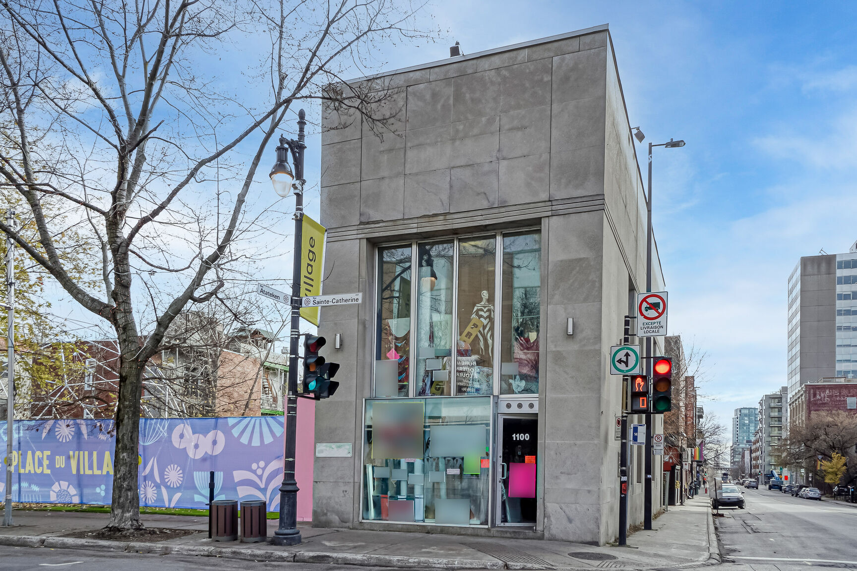 1100 Rue Sainte-Catherine E, Montréal, QC for lease Building Photo- Image 1 of 6