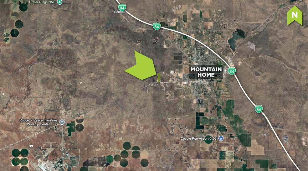 TBD Airbase Road, Mountain Home, ID à vendre - Photo du bâtiment - Image 2 de 4